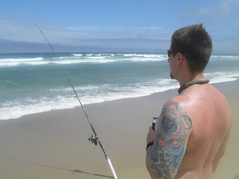 fishing for striped bass at race point beach