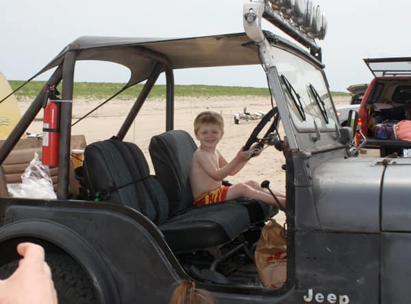 Race Point's oversand driving trails are the best place to take a Jeep on Cape Cod