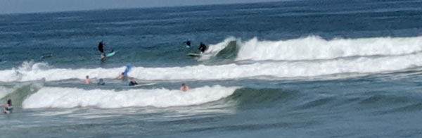 Marconi Beach has some of the best surf conditions of any National Seashore Beach. Watch out for sharks!